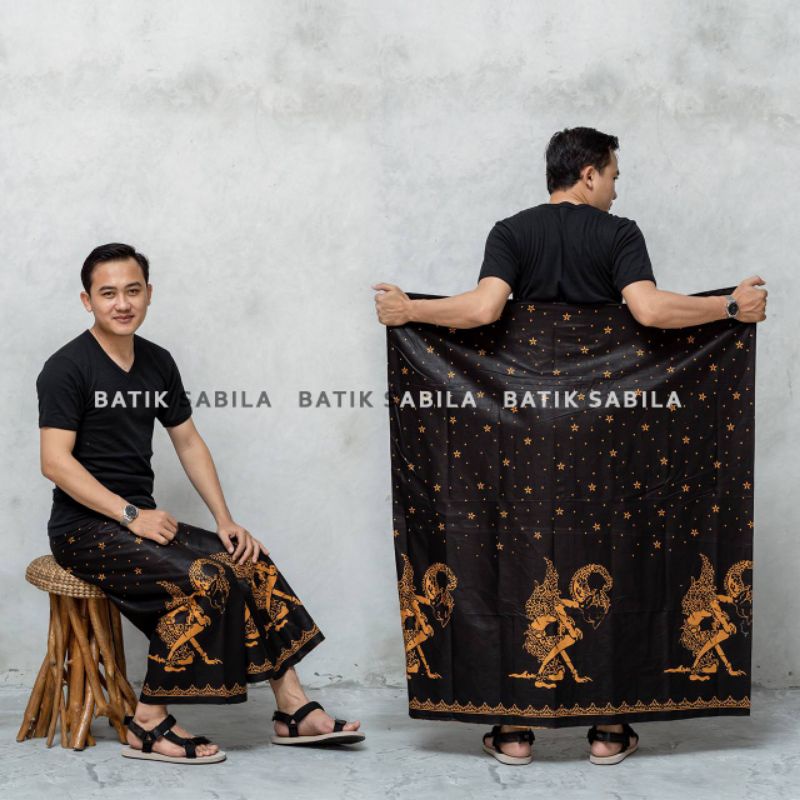 Jual Sarung Batik Pekalongan Motif Jawa Wayang Gunungan Shopee Indonesia