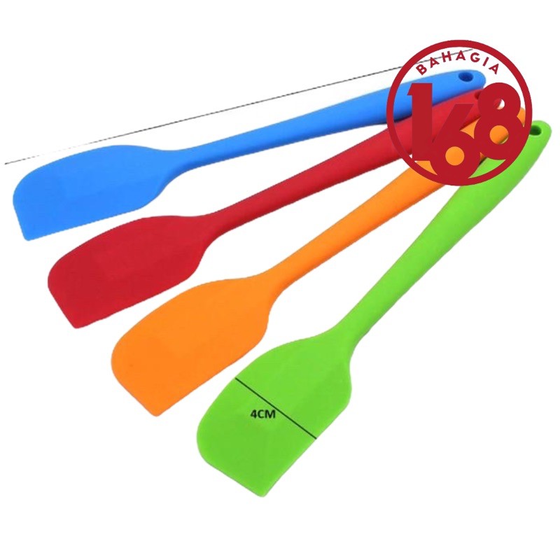 Jual Spatula Silikon Food Grade Alat Masak Tahan Panas Anti Lengket