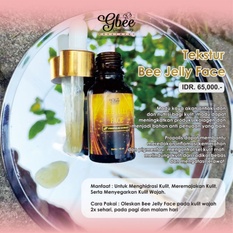 Jual Bee Jelly Face Gbee Glow Beauty Treatment Shopee Indonesia