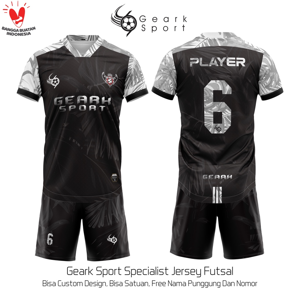 Jual BAJU JERSEY FUTSAL BOLA TERBARU FULL PRINTING BISA CUSTOM DESIGN