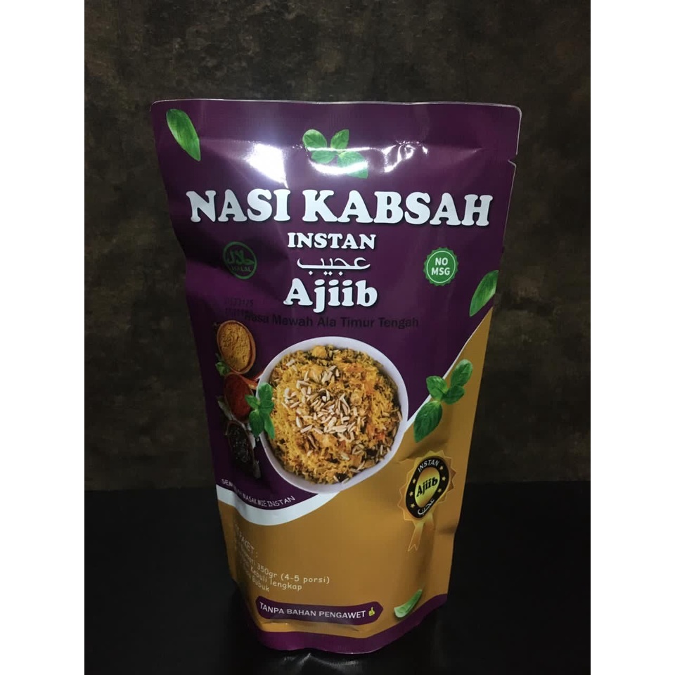 Jual Nasi Instan Ajiib Beras Basmati Nasi Kebuli Nasi Kabsah