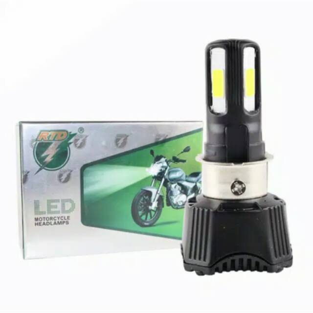 Jual Lampu Depan Motor Mobil LED RTD Lampu Utama Bohlam Motor RTD M02H