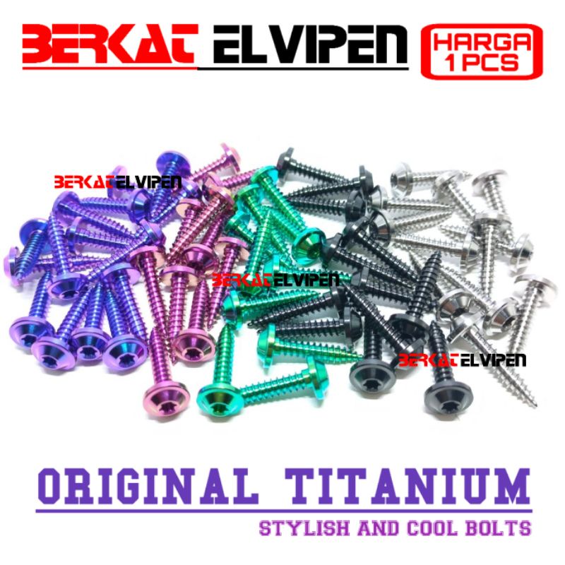 Jual Baut Titanium Cover Filter Udara Mio Xeon Xride Nmax Old New 2020