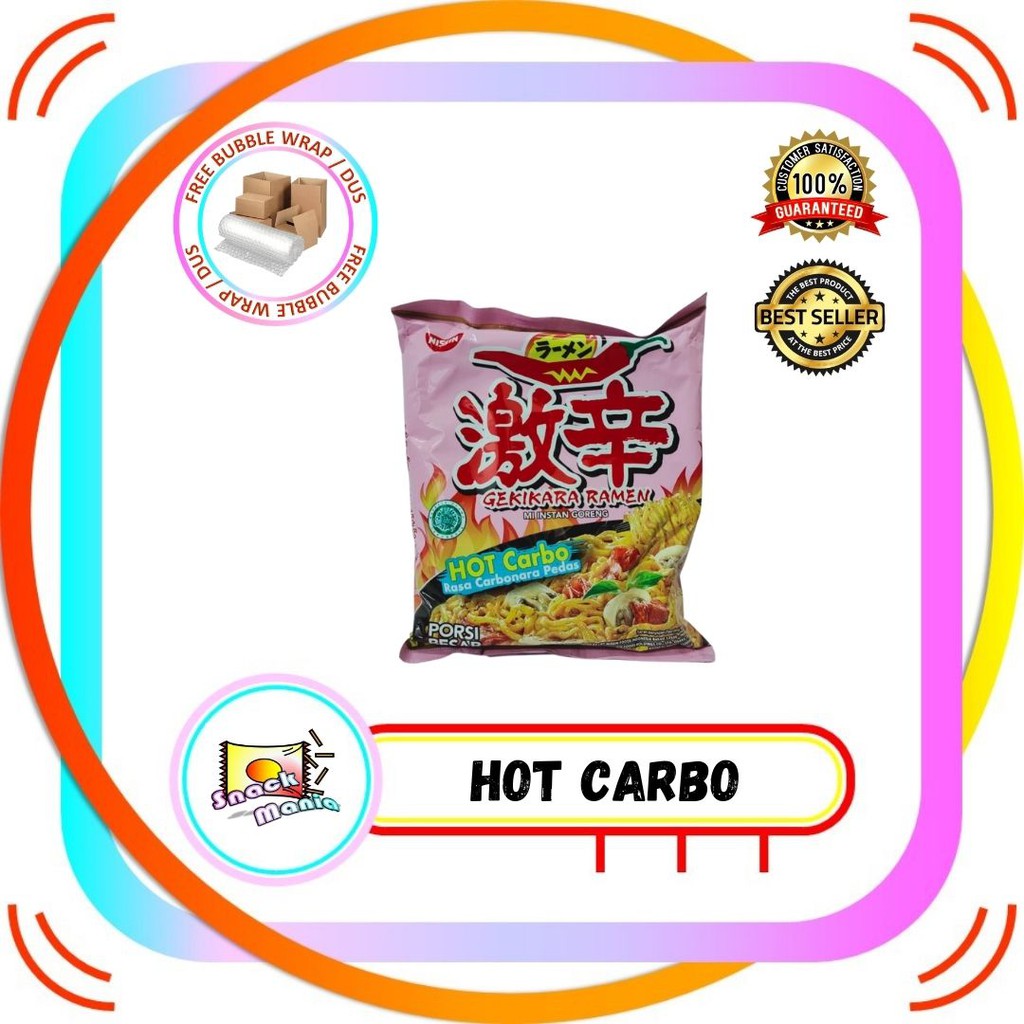 Jual Nissin Gekikara Ramen Hot Chicken Carbo Mushroom Mie Instan