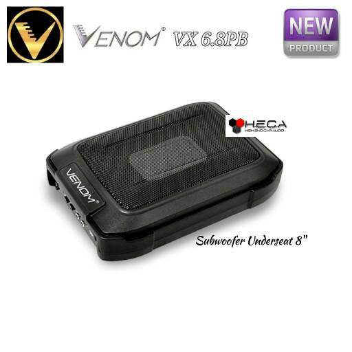 Jual VENOM VX 6 8PB Subwoofer Aktif Active Slim Bass Sub Kolong VX 6 8