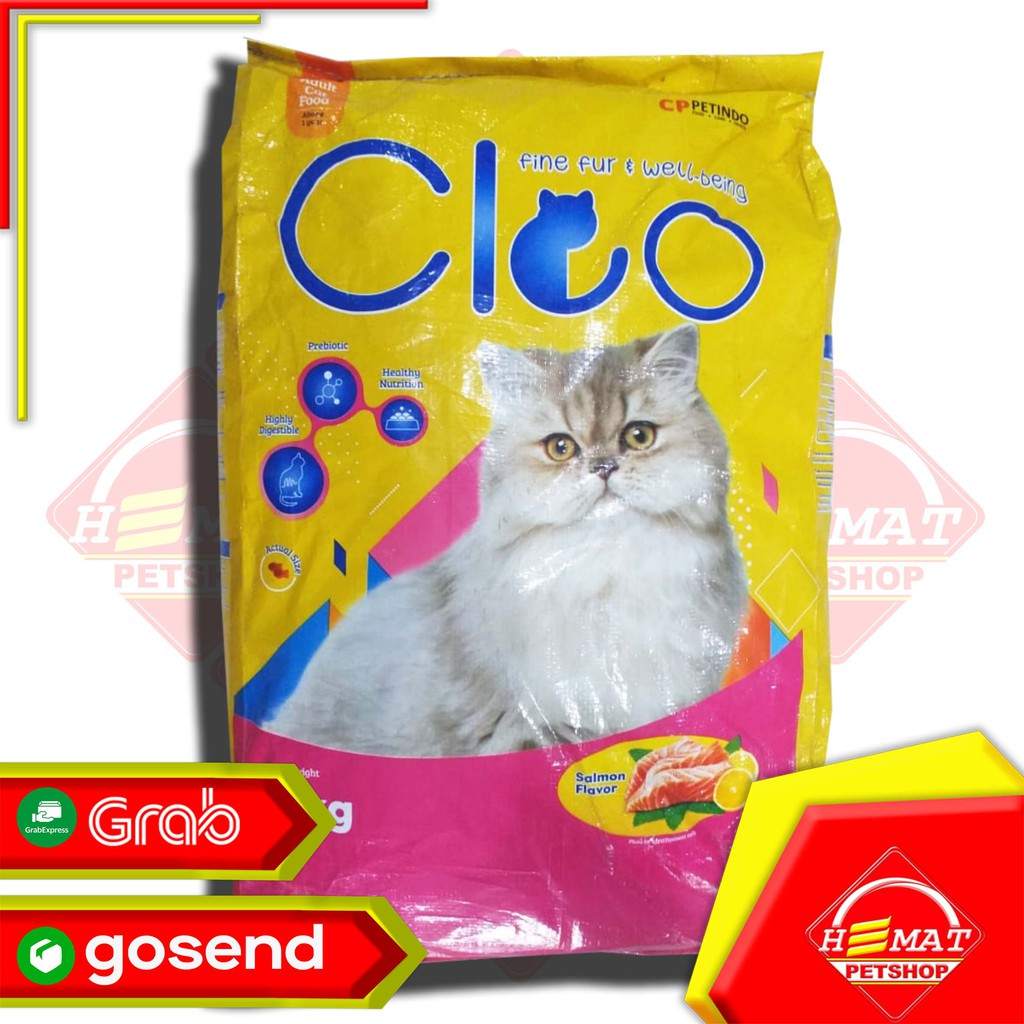 Jual Gosend Makanan Kucing Dewasa Cleo Salmon Kg Dry Food Cleo