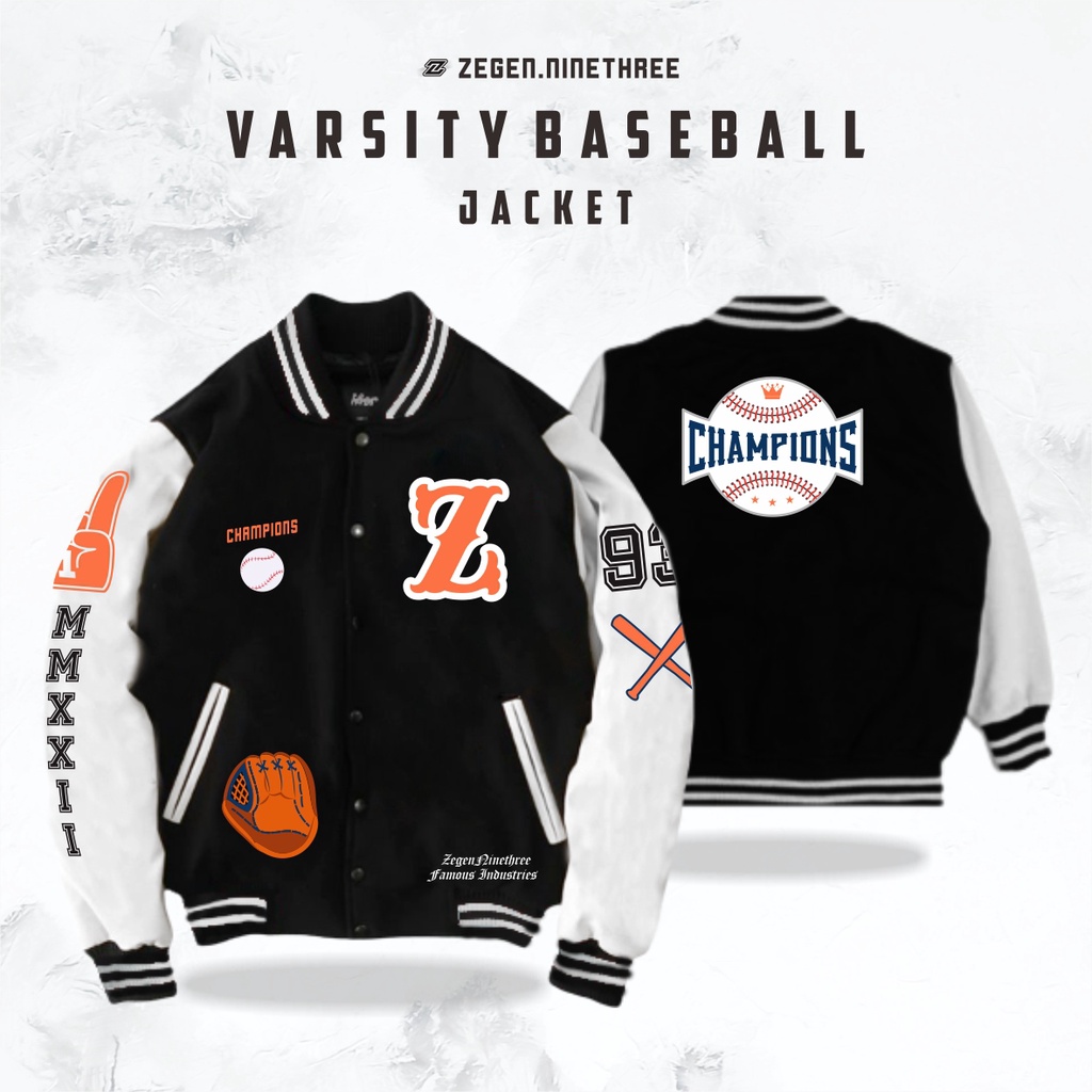 Jual Jaket Baseball Varsity Pria Jaket Varsity Baseball Pria Wanita