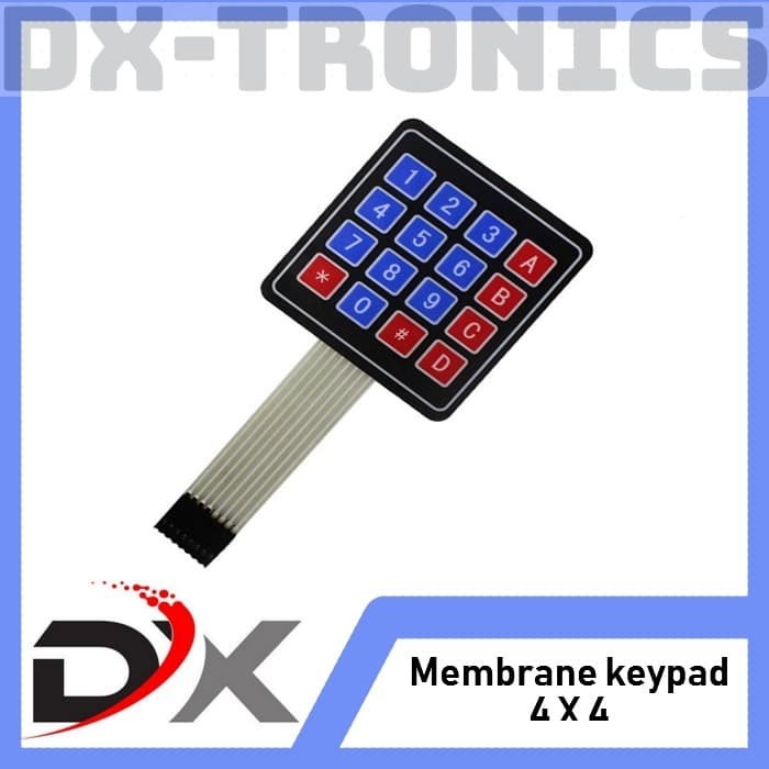 Jual Opws X Matrix Array Key Membrane Membran Switch Keypad