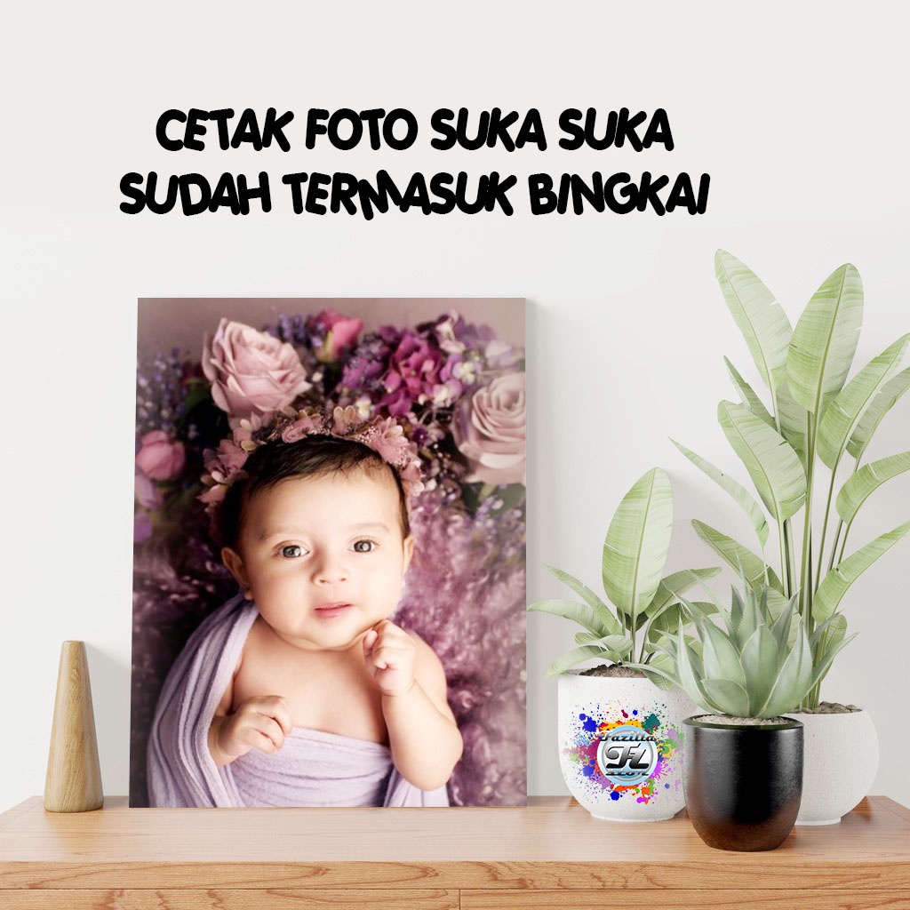 Jual Cetak Foto Bingkai Kayu Mdf Ukuran X Cm Shopee Indonesia