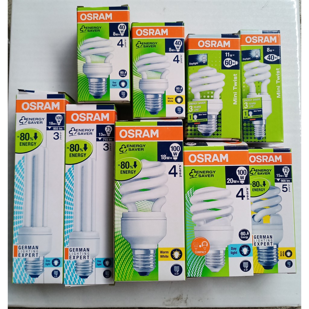 Jual Lampu Osram Dulux Value Twist Spiral Shopee Indonesia