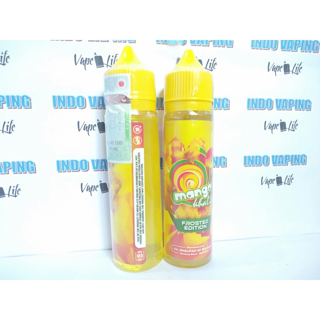 Jual Mango Khalifa CUKAI 60ML Mangga E Liquid Vape Vapor Mangga E Juice