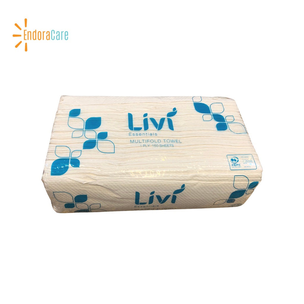 Jual LIVI Tissue Evo Towel Multifold Tisu Wastafel Lap Minyak 150