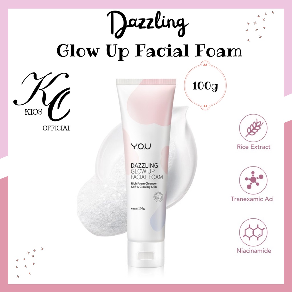 Jual You Dazzling Glow Up Series Day Cream Night Cream Toner Facial