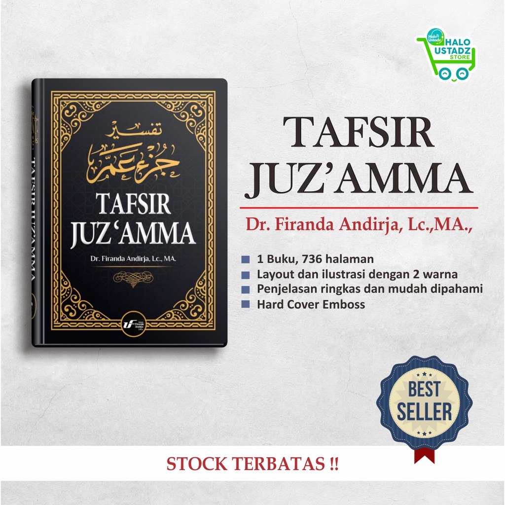 Jual Tafsir Juz Amma Karya Ustadz Dr Firanda Andirja Lc Ma Shopee