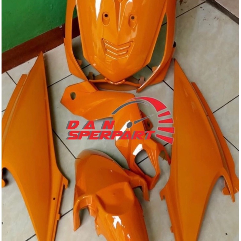 Jual Full Body Halus Beat Karbu Warna Oren Shopee Indonesia