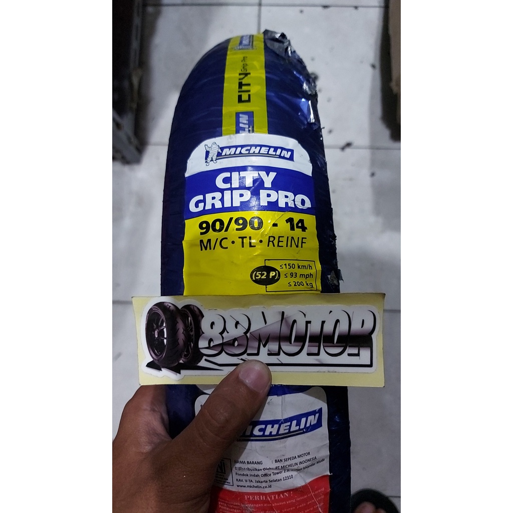 Jual Ban Michelin City Grip Pro 90 90 14 Tubeless OFFLINE LEBIH MURAH