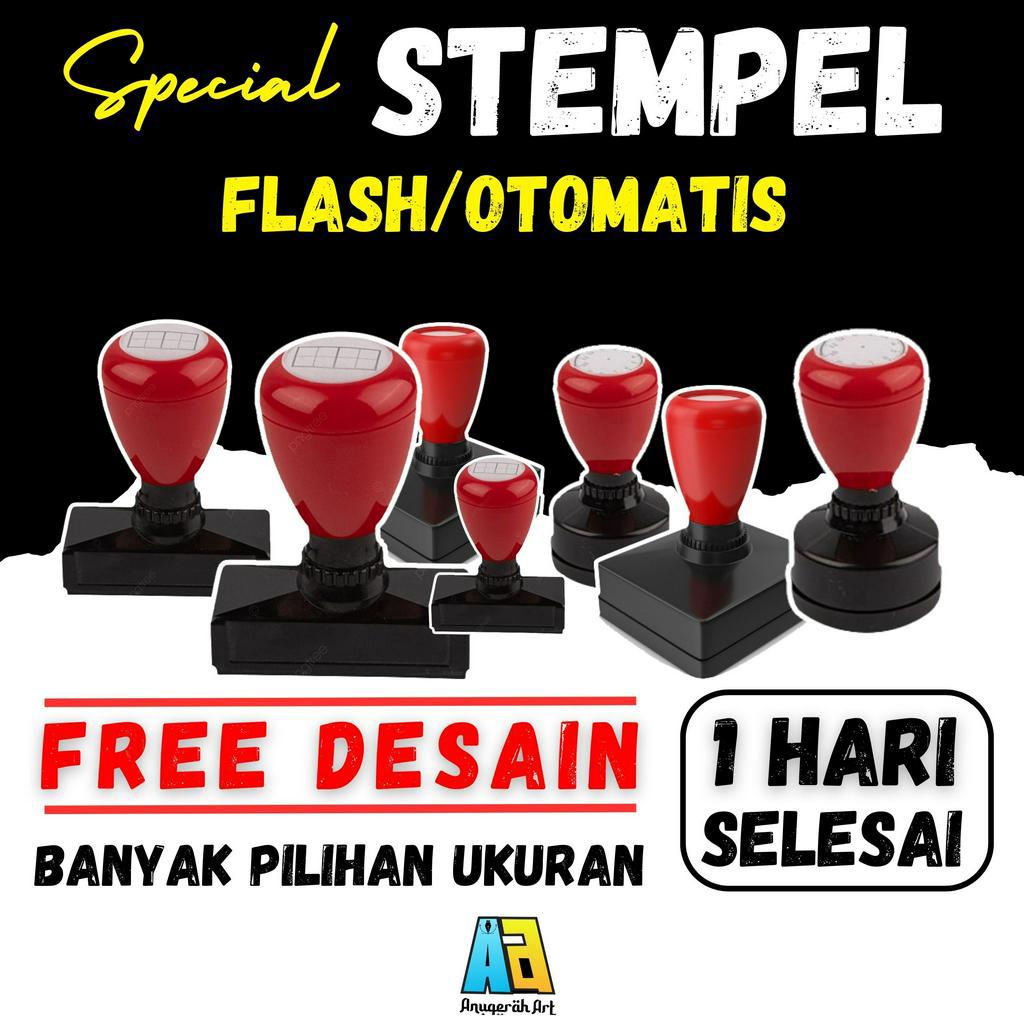 Jual Stempel Flash Stempel Otomatis Stempel Bulat Stempel Warna Stempel