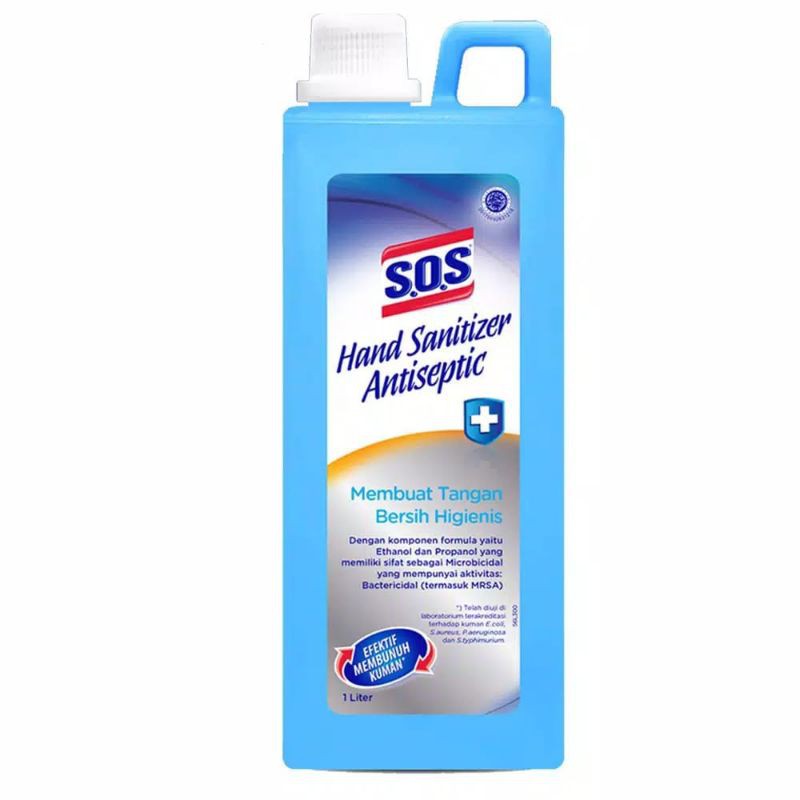 Jual Sos Hand Sanitizer Antiseptic Botol Refill Liter Shopee Indonesia