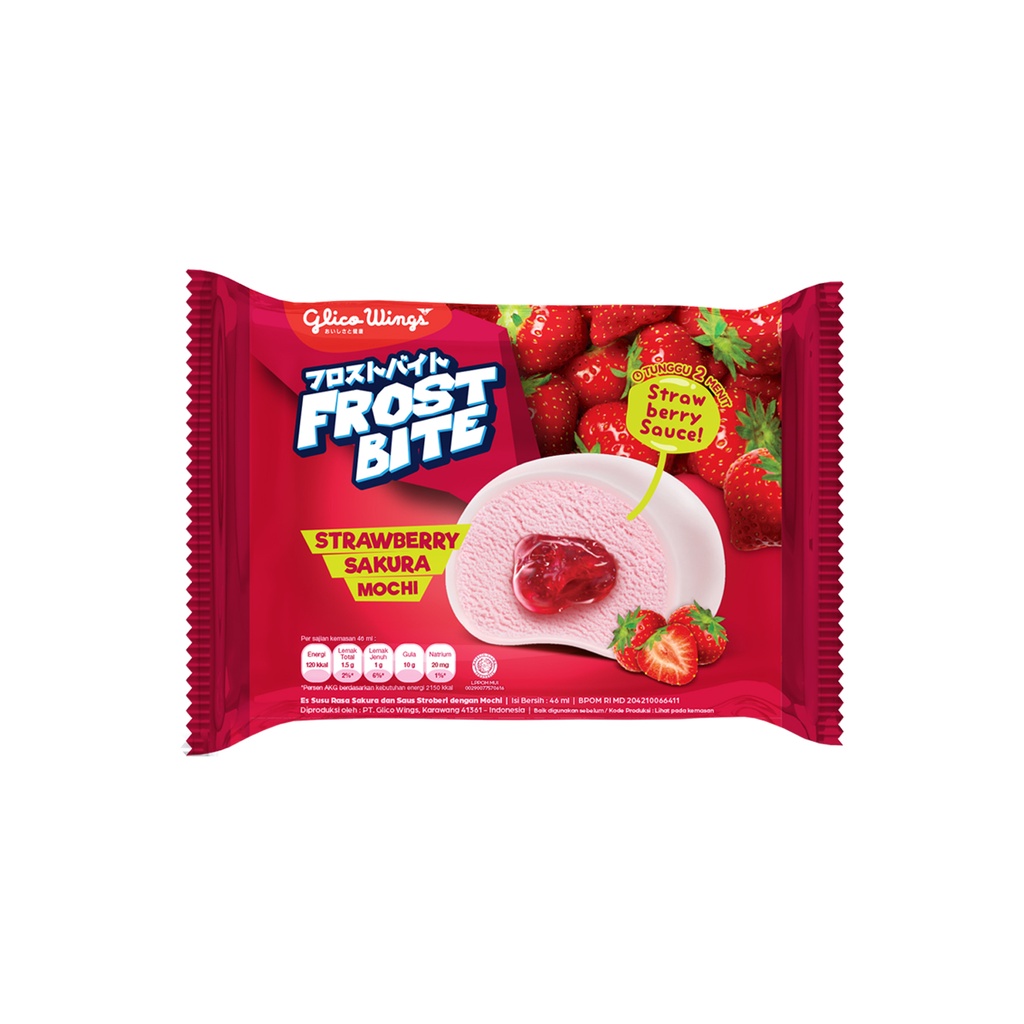 Jual FROSTBITE Strawberry Sakura Mochi 46ml Shopee Indonesia