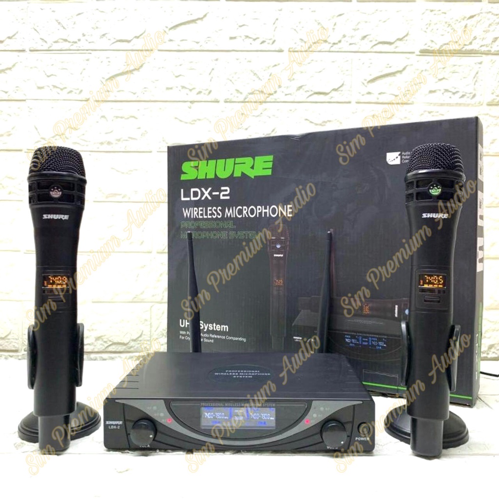 Jual MIC WIRELESS SHURE LDX2 Ldx2 Ldx 2 Ldx 2 Ldx 2 HANDHELD