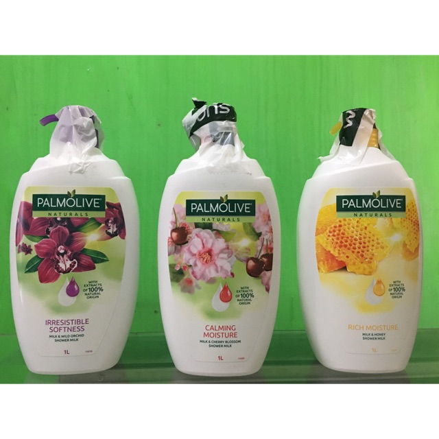 Jual PALMOLIVE NATURALS SHOWER MILK 1L SABUN MANDI SUSU 1L WILD