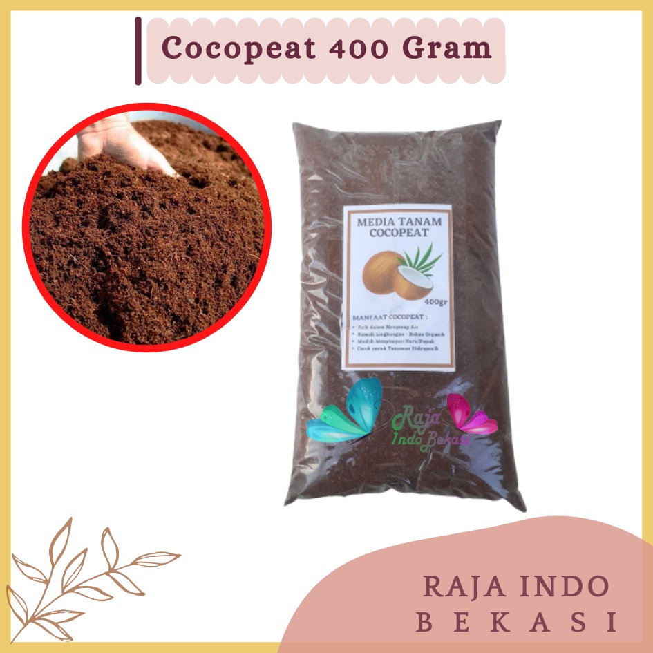 Jual Media Tanam Cocopeat Organik Hidroponik Gr Media Tanaman Serbuk