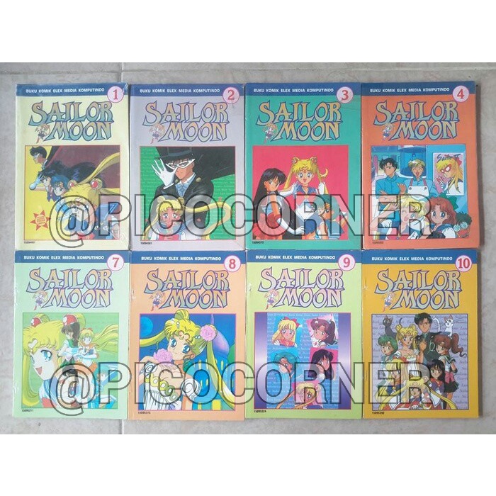 Jual Komik Sailor Moon Color By Naoko Takeuchi Set Buku