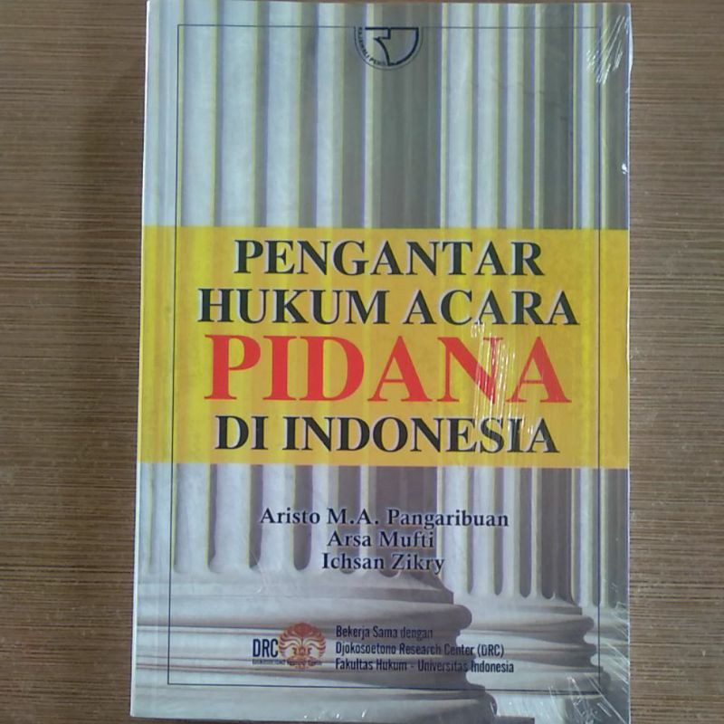 Jual Buku Pengantar Hukum Acara Pidana Di Indonesia Aristo M A