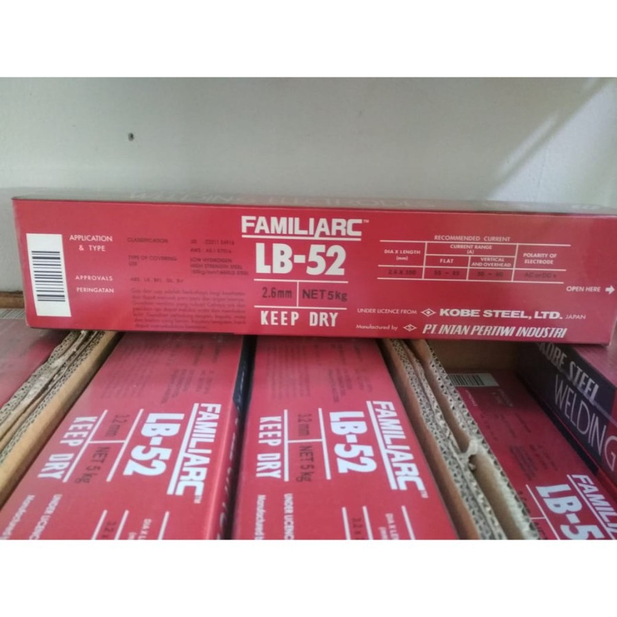 Jual Kawat Las Lb Mm Welding Electrodes Lb Mm Kobe Steel Lb