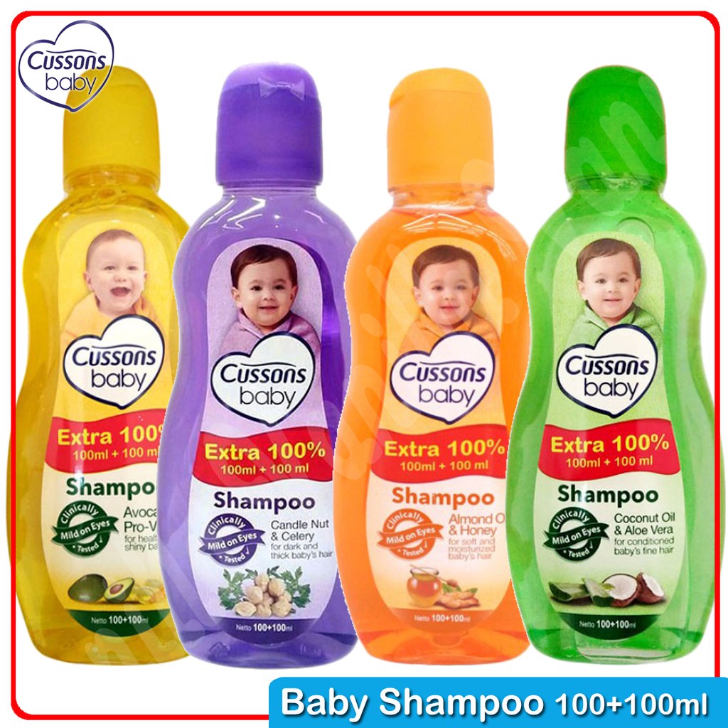 Jual Cussons Baby Shampoo Candle Nut Almond Oil Aloe Vera Coconut