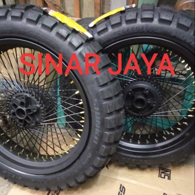 Jual Velg Jari Seribu Dan Dan Ban Shinko Custom Scorpio