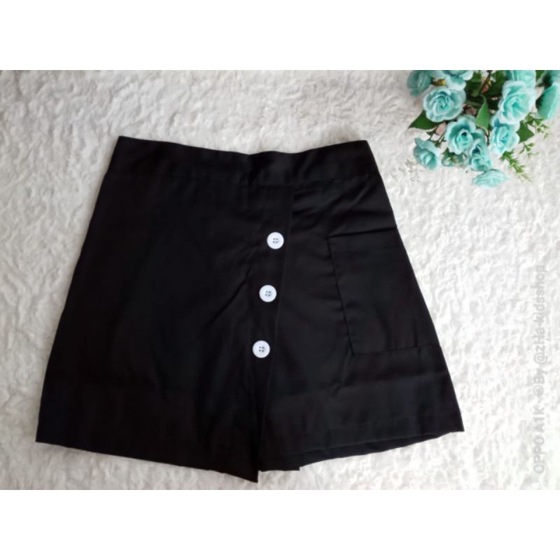 Jual Korean Mini Skirt Celana Rok Pendek Hotpant Shopee Indonesia