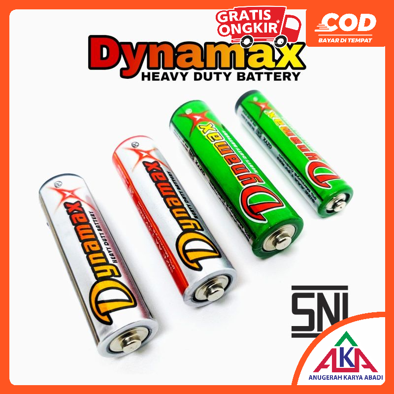 Jual DYNAMAX Baterai MURAH AA Dan AAA Heavy Duty Battery ECER