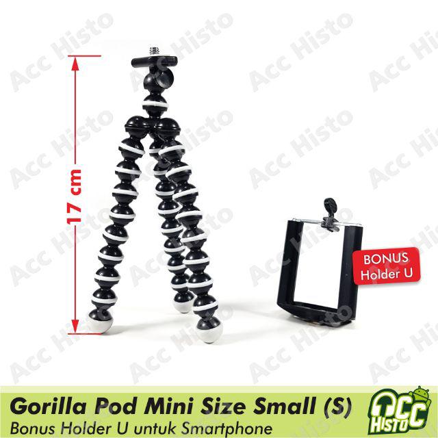 Jual Tripod Gorilla Pod Small S Medium M Large L Octopus Gurita