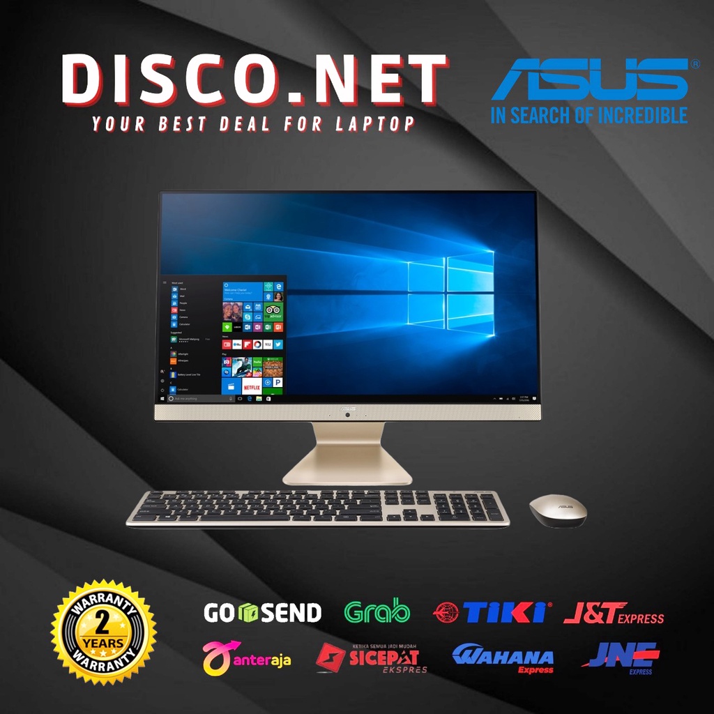 Jual ASUS PC AIO V241EAK BA542T BLACK CORE I5 1135G7 Shopee Indonesia