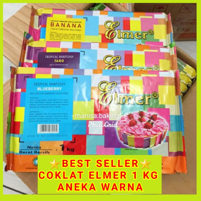 Jual Elmer Coklat Batang Kg Elmer Compound Aneka Warna Coklat