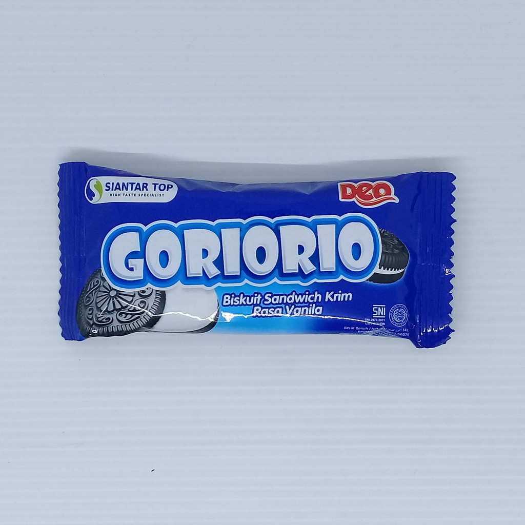 Jual Goriorio Biskuit Sandwich Krim Rasa Vanila Gram Shopee Indonesia