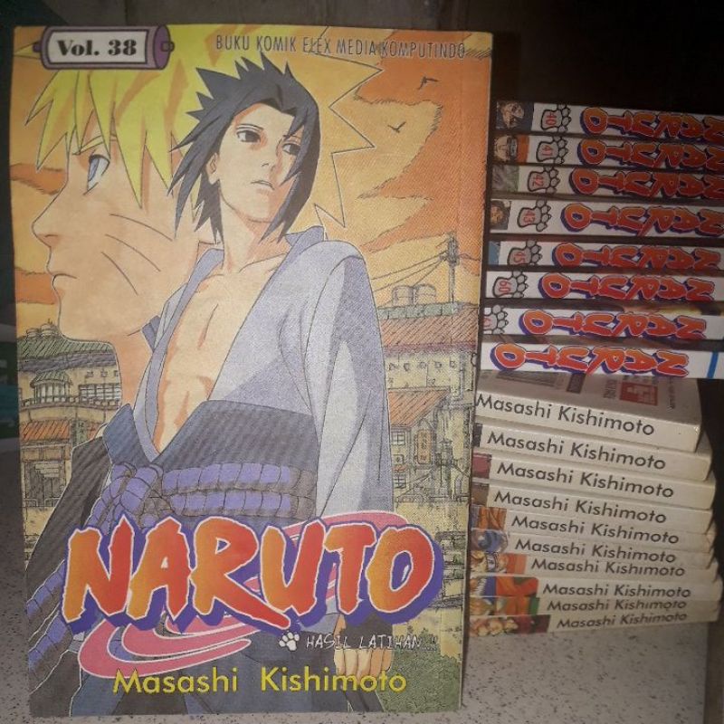 Jual Komik Bekas Preloved Naruto Shippuden Part Vol