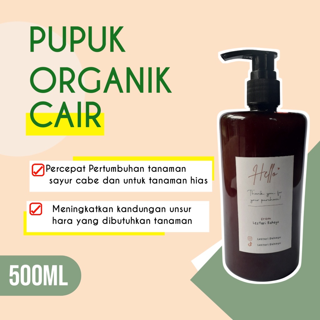 Jual PUPUK ORGANIK CAIR DARI FERMENTASI PUPUK KANDANG KAMBING COCOK