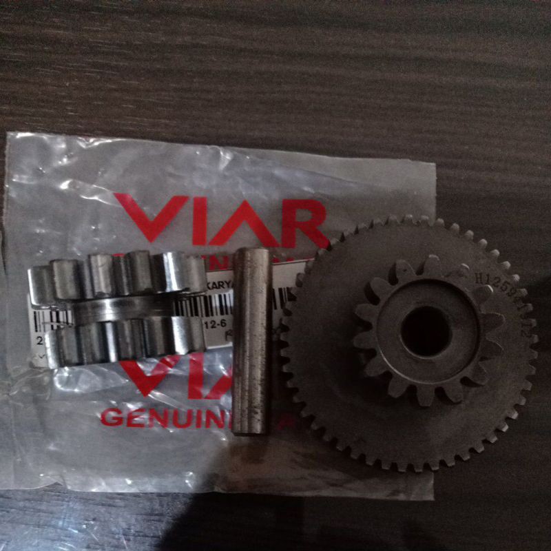 Jual Gigi Starter Nmr 1 Dan 2 Plus As Dual Gear Viar Karya Shopee