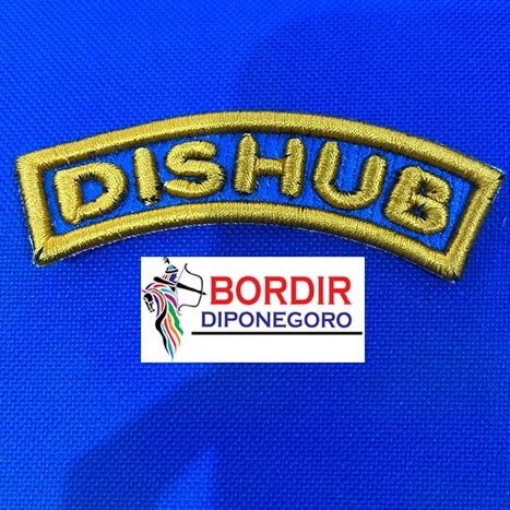 Jual Logo Dishub Timbul Bordir Dinas Perhubungan Logo Dinas