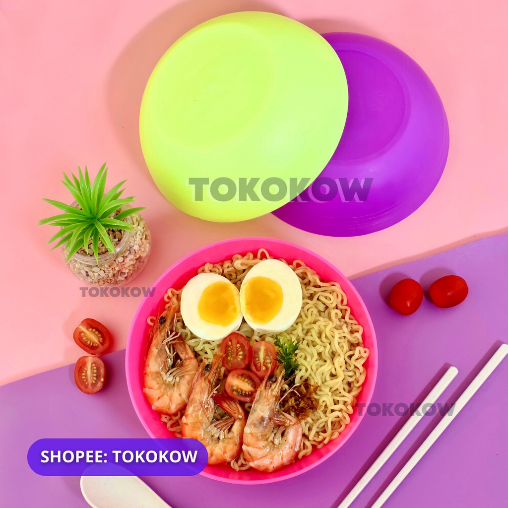 Jual Pcs Mangkok Plastik Mangkok Makan Plastik Shopee Indonesia