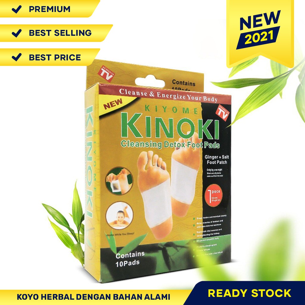 Jual Original Kinoki Gold Koyo Kaki Detox Original Isi Pad Dalam