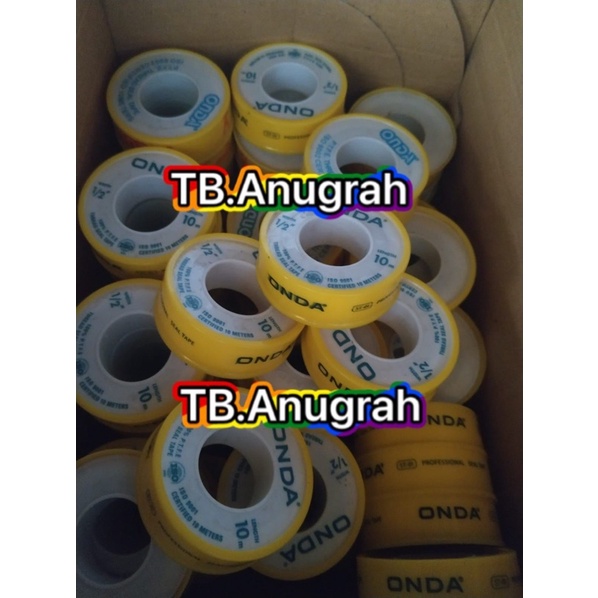 Jual SEAL TAPE ONDA ORIGINAL ASLI SEALTAPE ONDA ISOLASI PIPA KRAN ONDA