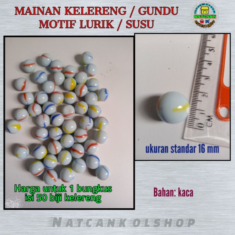 Jual Kelereng Atau Gundu Kecil Atau Standard Motif Lurik Atau Susu