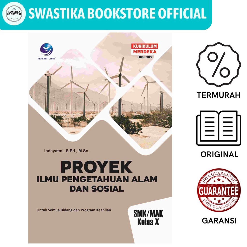 Jual Proyek Ilmu Pengetahuan Alam Dan Sosial Ipas Smk Mak Kelas X