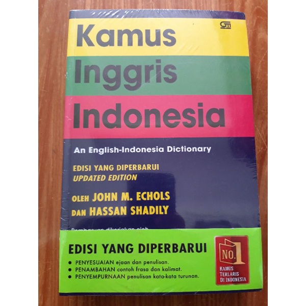 Jual Kamus Bahasa Inggris Indonesia John M Echols Hasan Shadily