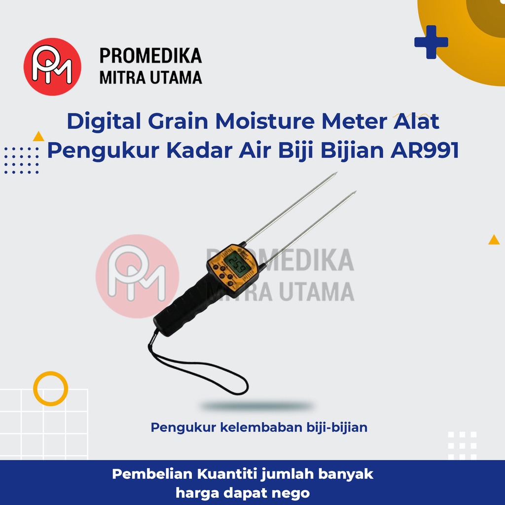 Jual Digital Grain Moisture Meter Alat Pengukur Kadar Air Biji Bijian