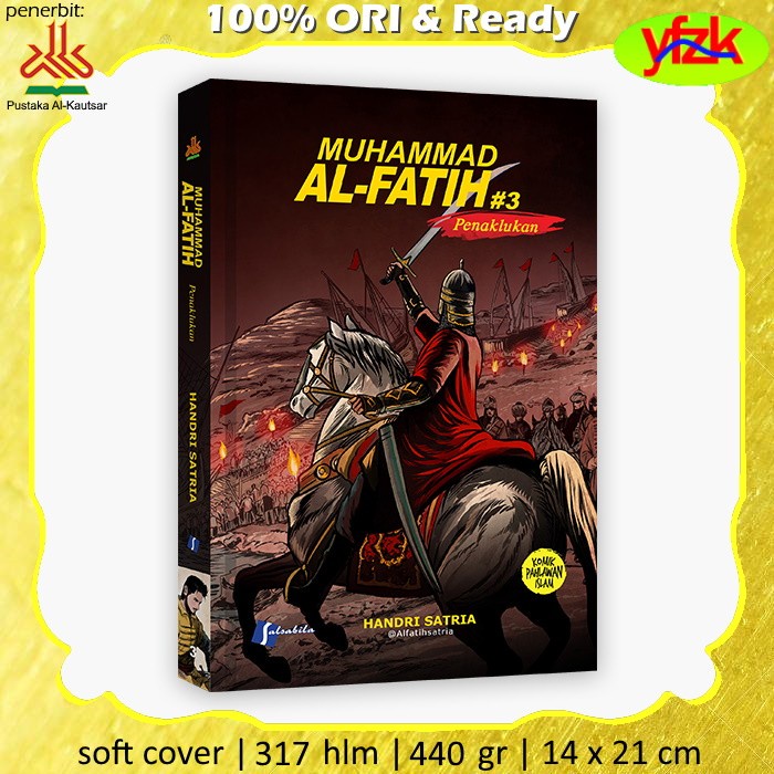 Jual Komik Muhammad Al Fatih Konstatinopel Series Perjilid Buku