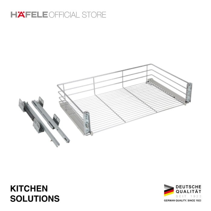 Jual Hafele Verona Front Pull Out Basket 600 Mm Rak Dapur Multifungsi